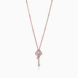Tiffany Knot:Extra Large Key Pendant