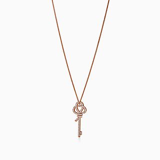 Tiffany Knot:Large Key Pendant