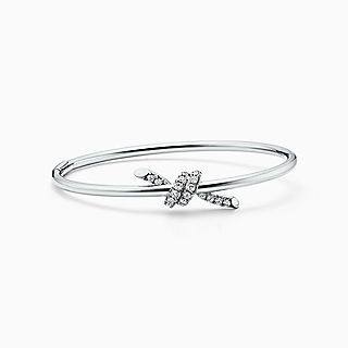 Tiffany Knot:Wire Bangle