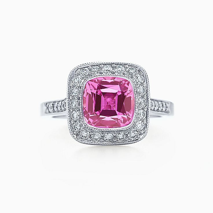 tiffany pink engagement ring