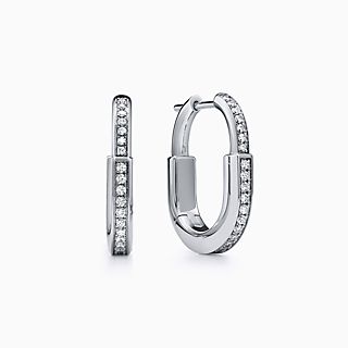 Tiffany Lock:Small Lock Earrings