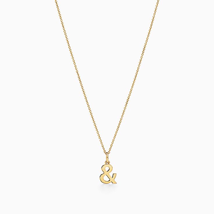 tiffany 14k gold necklace