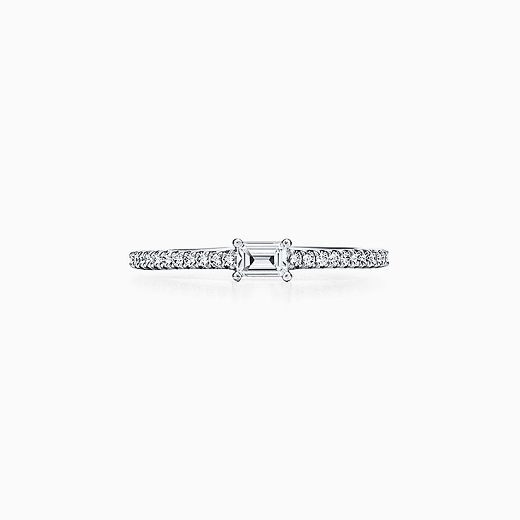 Tiffany Novo® Horizon ring in platinum 