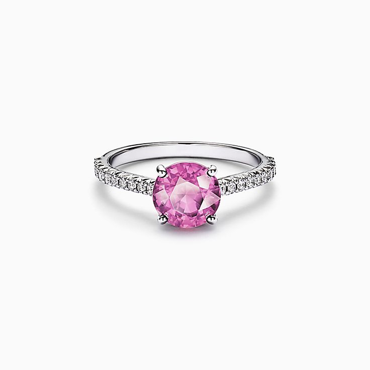 Round Pink Diamond Necklace - Clean Origin