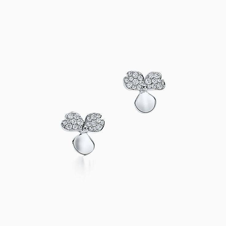 Browse Diamond Earrings Studs Hoops Tiffany Co Https Media Tiffany Is Image Ecombrowsem Paper Flowers Diamond Flower Earrings 61626298 993647 Av 1 Jpg Op Usm 2 00