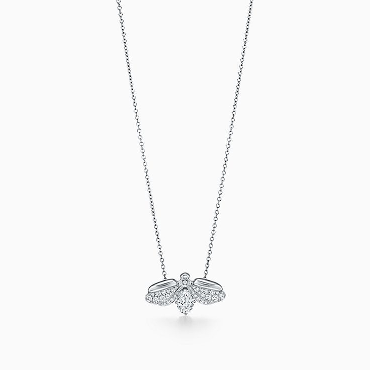 tiffany paper flowers necklace