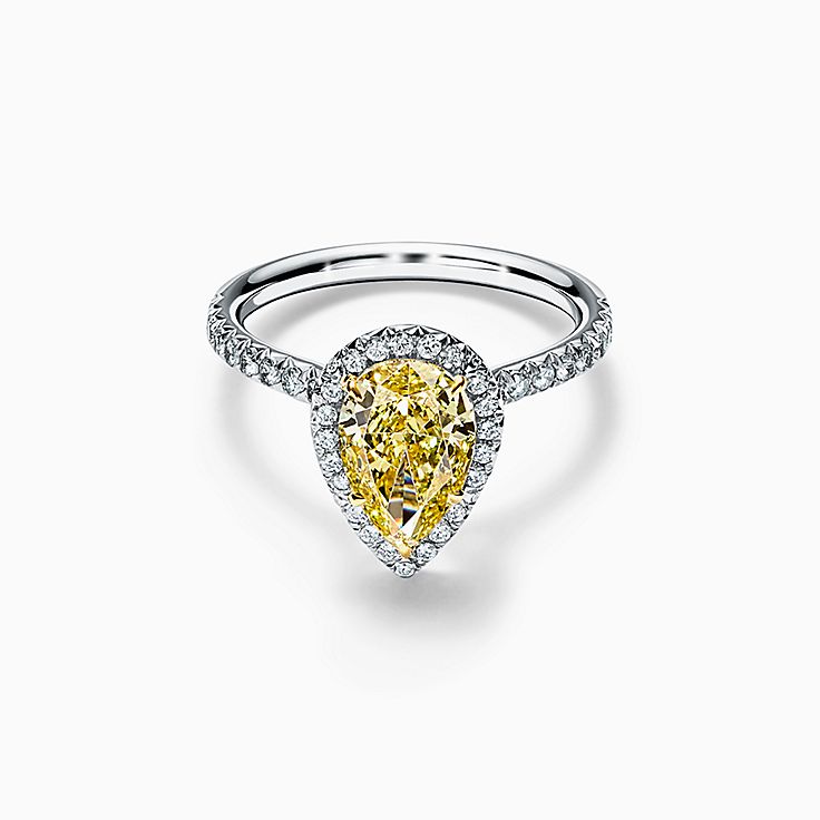 tiffany and co pear shaped ring