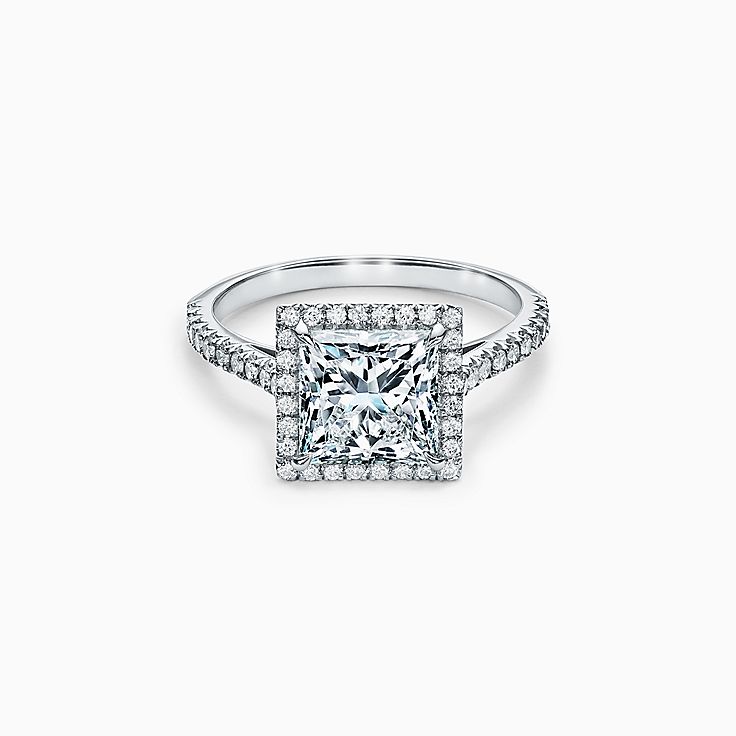 Tiffany cut deals out ring