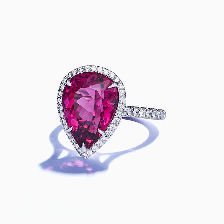 Tiffany rubellite store ring