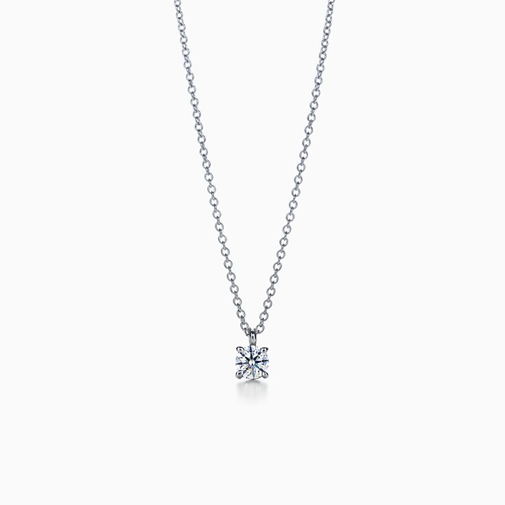 tiffany diamond platinum necklace