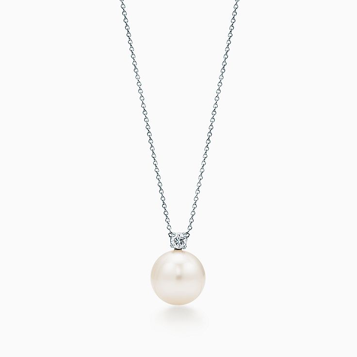 tiffany pearl necklaces