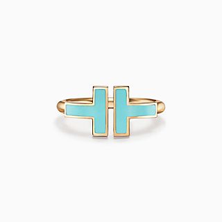 Tiffany T:Bague sur fil avec turquoise