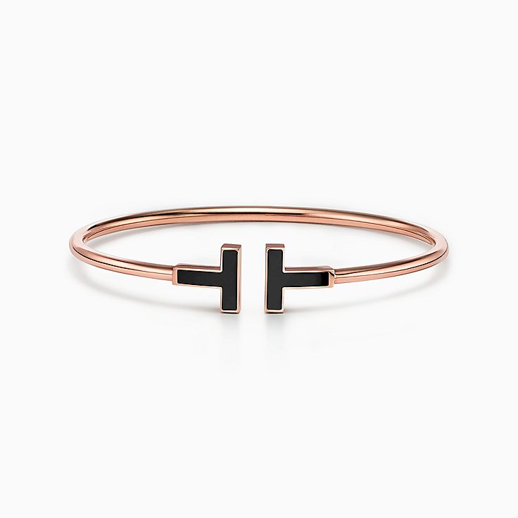 tiffany black cuff bracelet