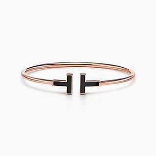 Tiffany T:Black Onyx Wire Bracelet