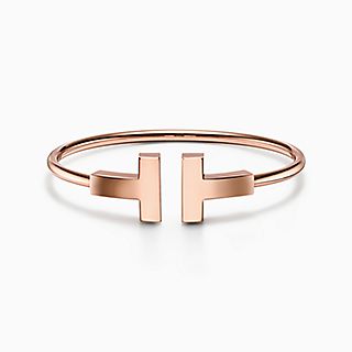 Tiffany T:Brazalete delgado con diseño ancho