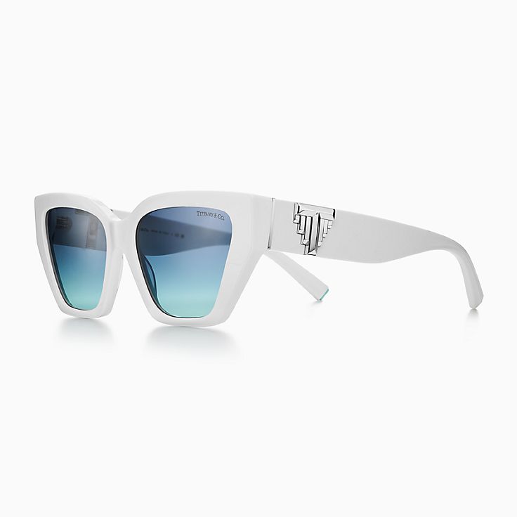 Tiffany & Co. サングラス T & Co. ティファニー T デコ サングラス ブラック アセテート ゴールド