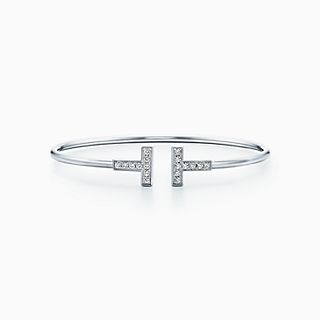 Tiffany T:Diamond Wire Bracelet
