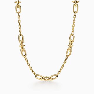 Tiffany Titan by Pharrell Williams:中號扣環點連項鏈