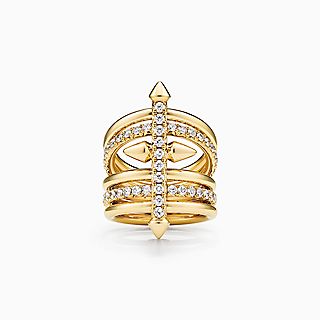 Tiffany Titan by Pharrell Williams:Anillo de cinco hileras