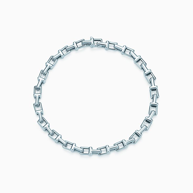 silver chain bracelet tiffany