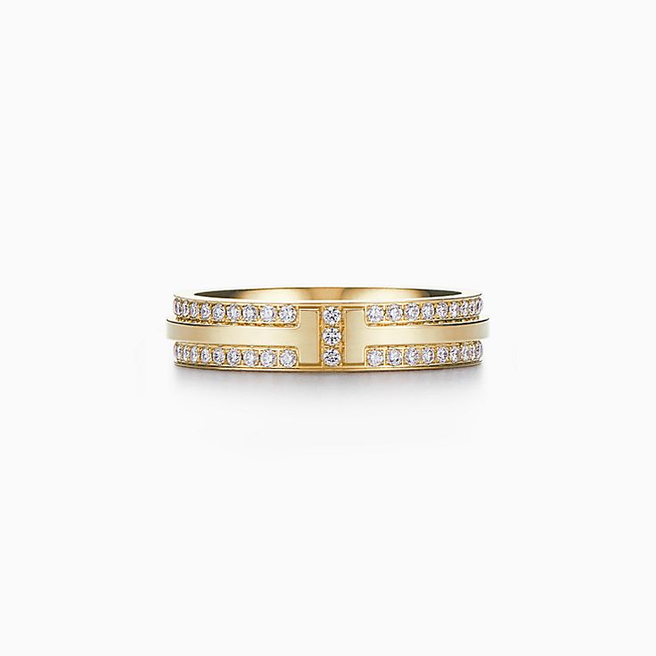 Tiffany gold deals diamond ring