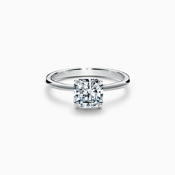 Tiffany & Co. - Made for each other. Tiffany True rings are modern