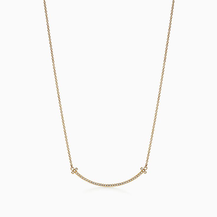 tiffany 18 karat gold necklace