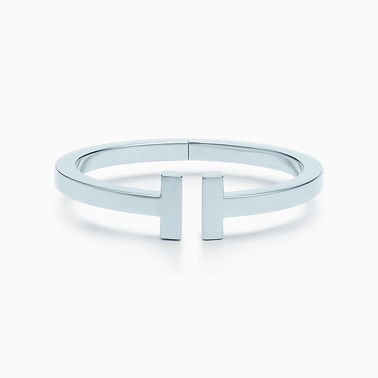 Tiffany and co t sale bracelet silver