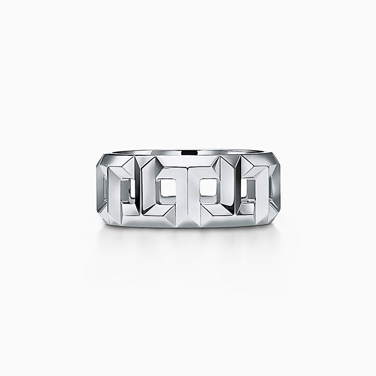 White gold shop tiffany ring