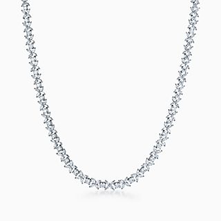 Tiffany Victoria™:Alternating Graduated Necklace