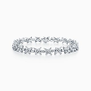 Tiffany Victoria™:Cluster Tennis Bracelet