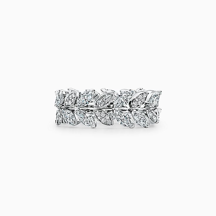 Delicate Diamond Vine Leaf Stackable Band - Sparkling Elegance – Splendid  Jewellery