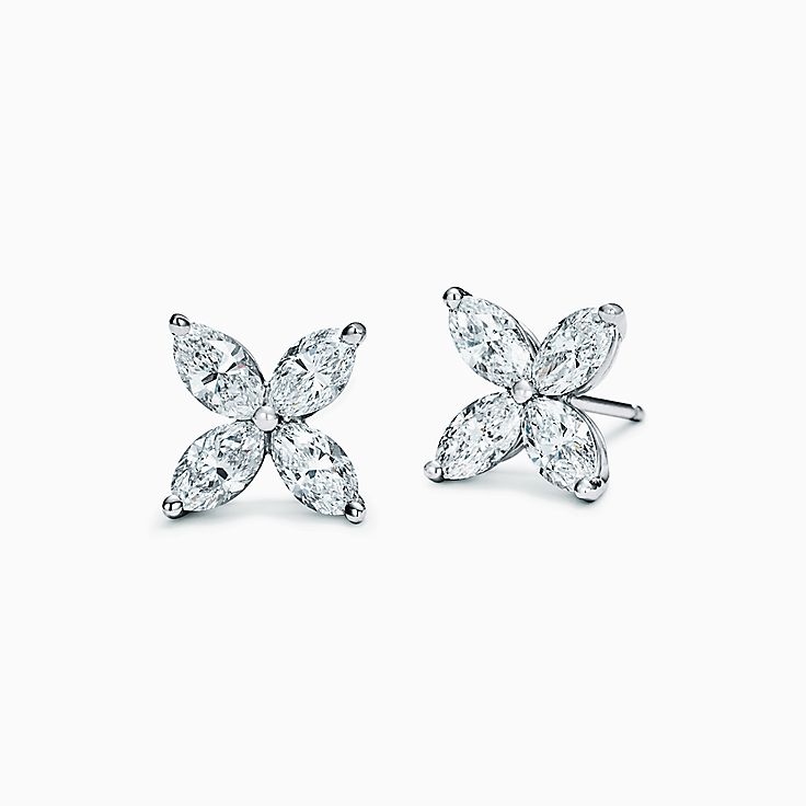Rrp £20,000 Tiffany and Co Platinum 1.40 Ct Diamond Solitaire Stud Earrings  Pair For Sale at 1stDibs | diamond platinum house, tiffany solitaire diamond  stud earrings, tiffany solitaire diamond earrings