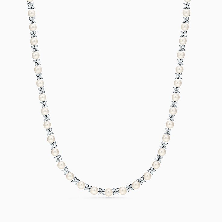 tiffany diamond victoria necklace