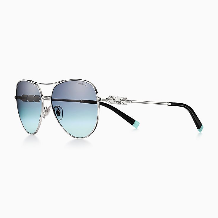 Buy Tiffany & Co. 3049B Silver/Azure Blue | Afterpay