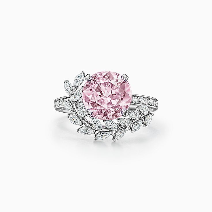 tiffany pink diamond necklace