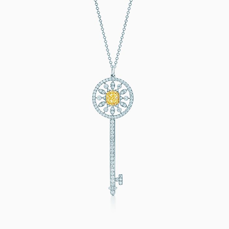 tiffany key yellow diamond