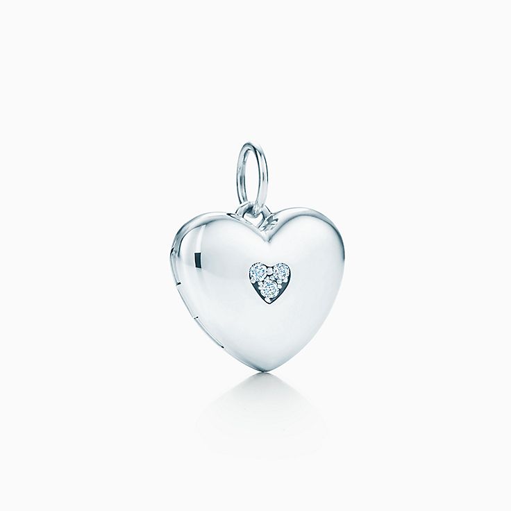 tiffany and co heart locket pendant