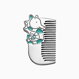 Tiny Tiffany:Seahorse Baby Comb