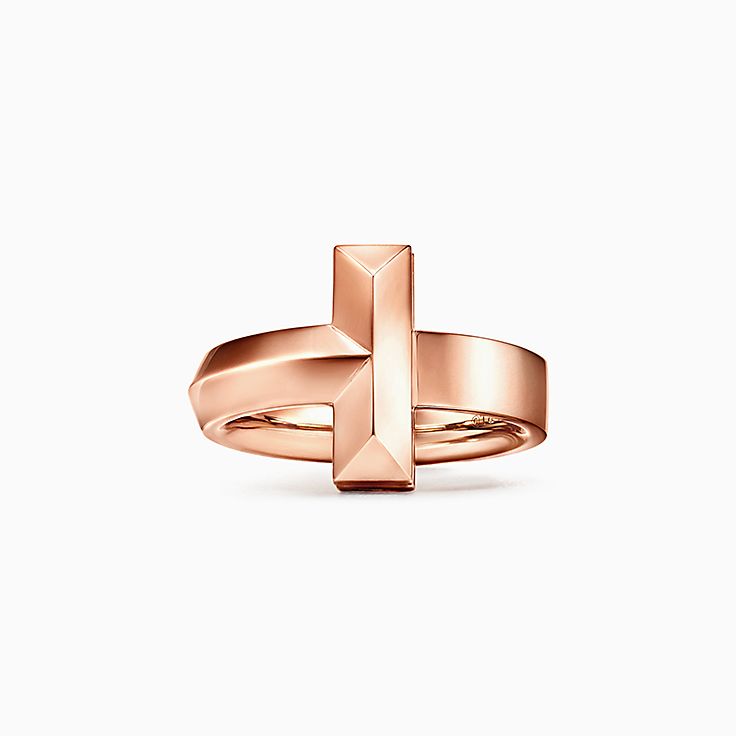 ティファニー T T ワン リング ローズゴールド | Tiffany & Co