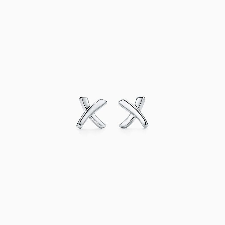パロマ・ピカソ グラフィティ X ピアス（スモール）スターリング 