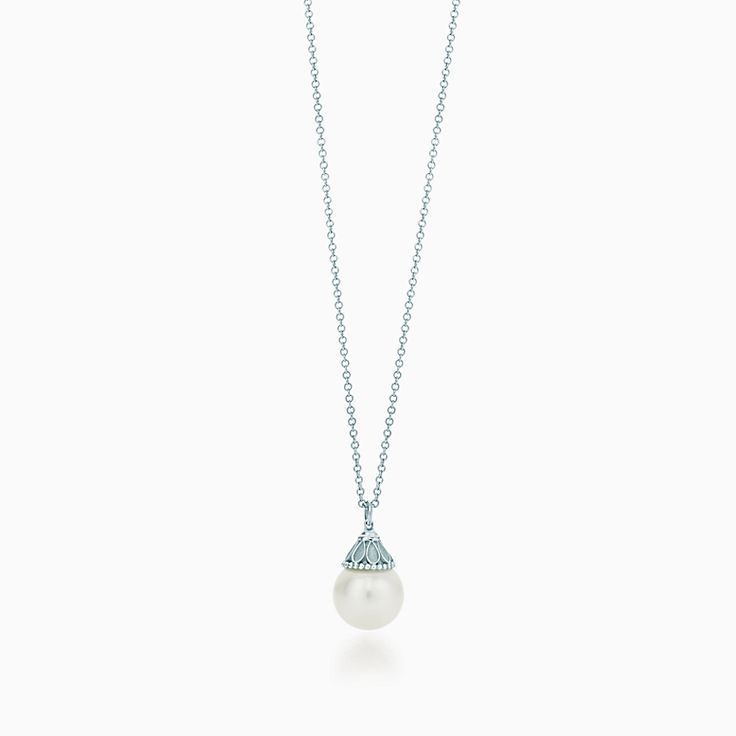 Ziegfeld Collection Pearl Pendant In Sterling Silver Tiffany Co - Tiffany Ziegfeld Pearl Pendant Ziegfeld Collection Pearl Pendant In Sterling Silver Tiffany Co - Tiffany Ziegfeld Pearl Pendant