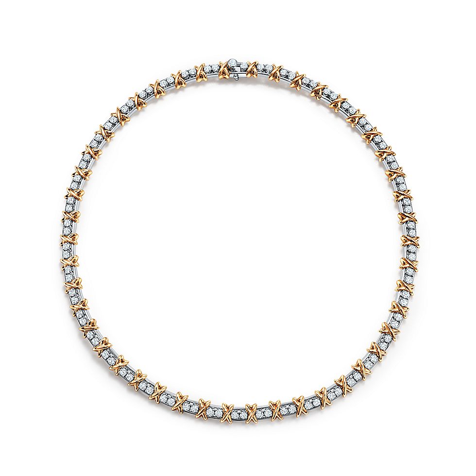 ティファニーこーた TIFFANY&Co. ティファニー サイズ:20inch ティファニーT K18YGT