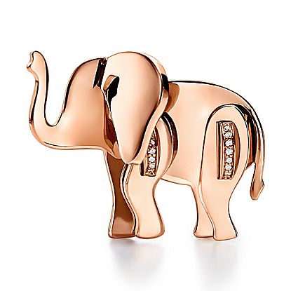 Elephant Brooch
