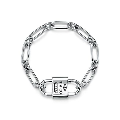 ティファニー 1837™ ダブル ロック ブレスレット スターリングシルバー 