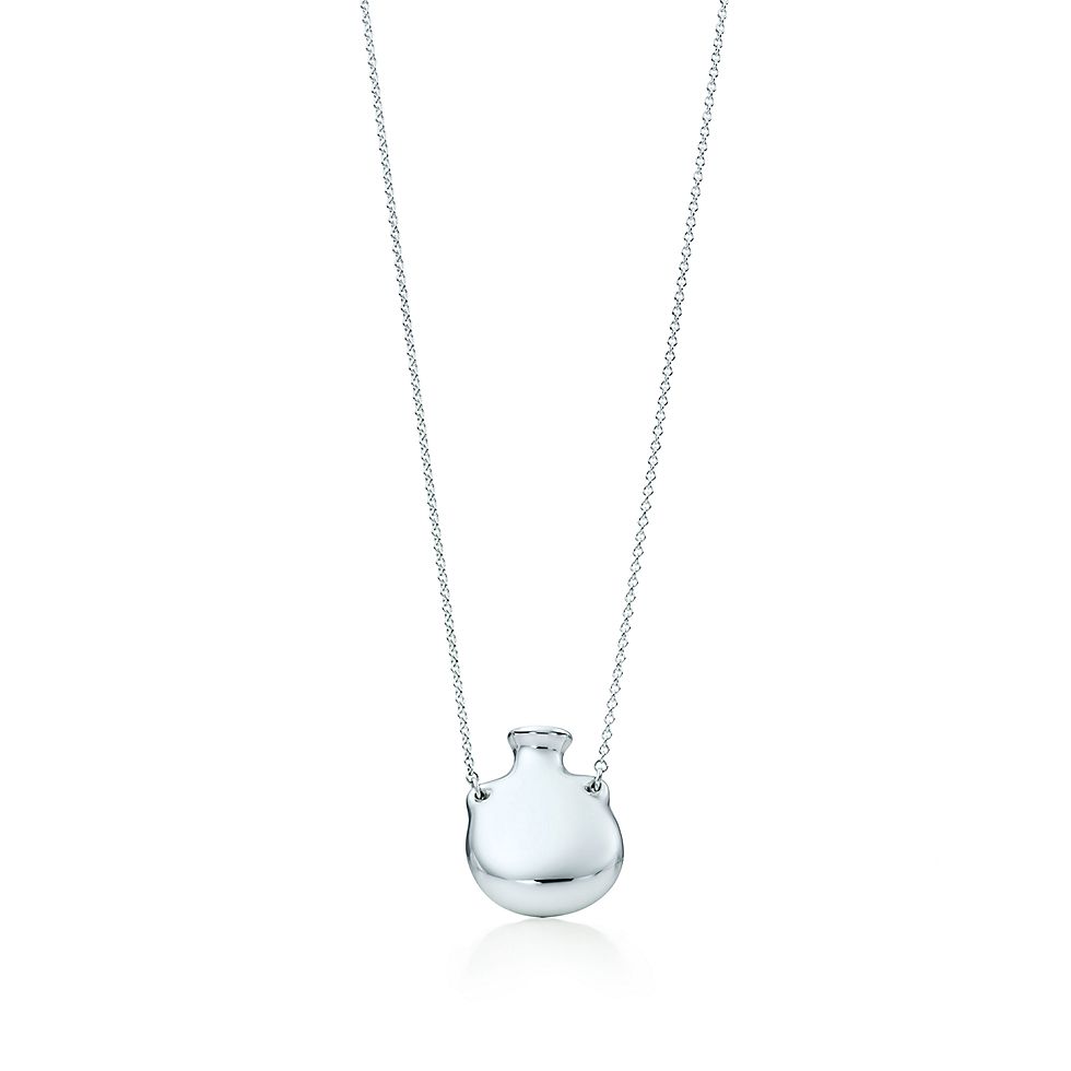 Elsa Peretti Bottle Open Pendant In Sterling Silver - Men’s Necklaces And Pendants Elsa Peretti Bottle Open Pendant In Sterling Silver - Men’s Necklaces And Pendants