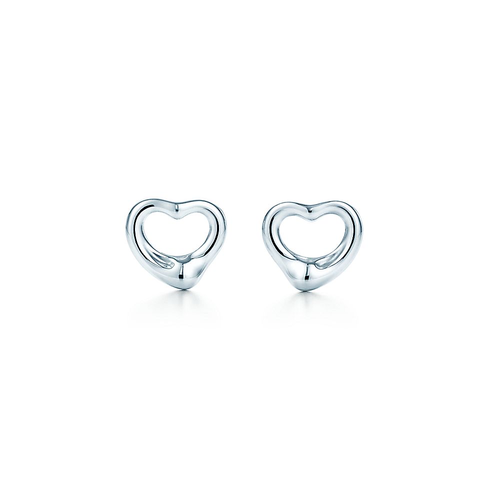 Open Heart Earrings