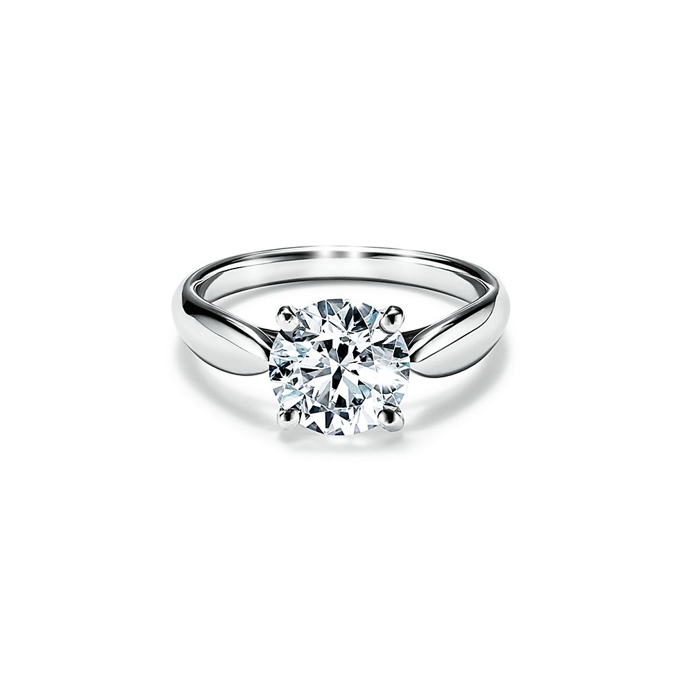 round brilliant diamond ring