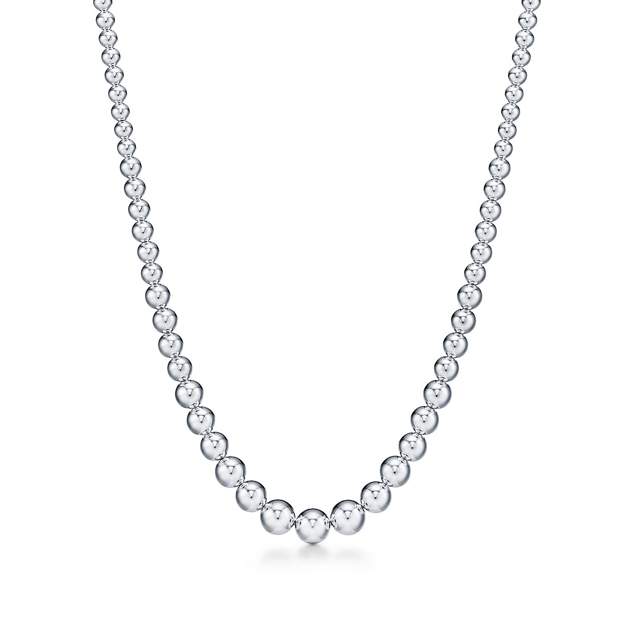 ティファニー ハードウェア グラジュエイテッド ボール ネックレス スターリングシルバー Tiffany Co ティファニー ハードウェア グラジュエイテッド ボール ネックレス スターリングシルバー Tiffany Co