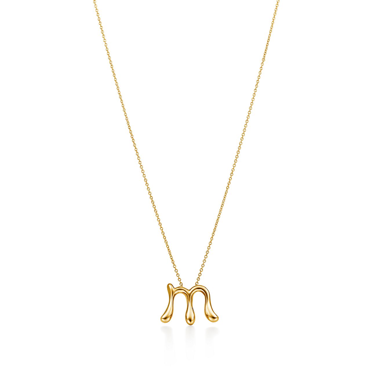 エルサ・ペレッティ™ アルファベット ペンダント イエローゴールド